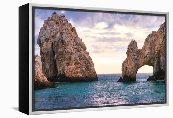 Arch of Cabo San Lucas, Mexico-George Oze-Framed Premier Image Canvas