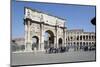 Arch of Constantine (Arco Di Costantino) and the Colosseum, Rome, Lazio, Italy-Stuart Black-Mounted Photographic Print