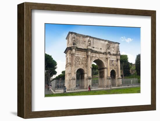 Arch of Constantine, Arco Di Costantino, Rome, UNESCO World Heritage Site, Latium, Italy, Europe-Nico Tondini-Framed Photographic Print