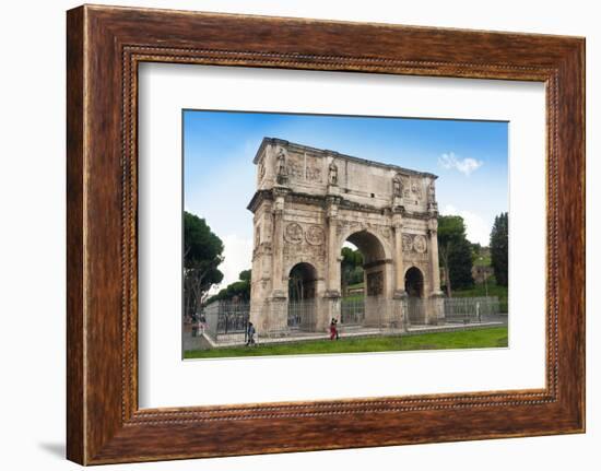 Arch of Constantine, Arco Di Costantino, Rome, UNESCO World Heritage Site, Latium, Italy, Europe-Nico Tondini-Framed Photographic Print