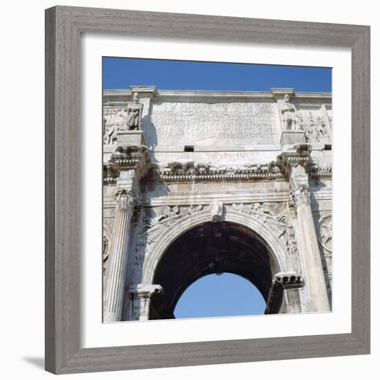 Arch of Constantine, Rome, 4th Century-null-Framed Photographic Print