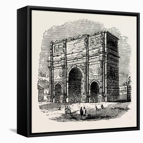 Arch of Constantine, Rome, Italy-null-Framed Premier Image Canvas