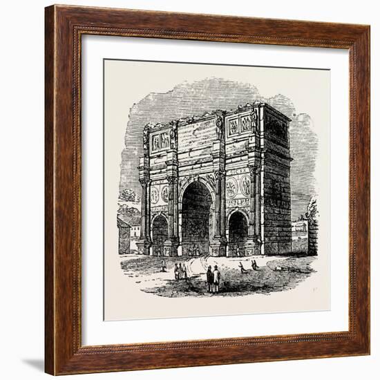 Arch of Constantine, Rome, Italy-null-Framed Giclee Print