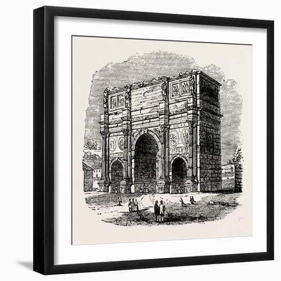 Arch of Constantine, Rome, Italy-null-Framed Giclee Print