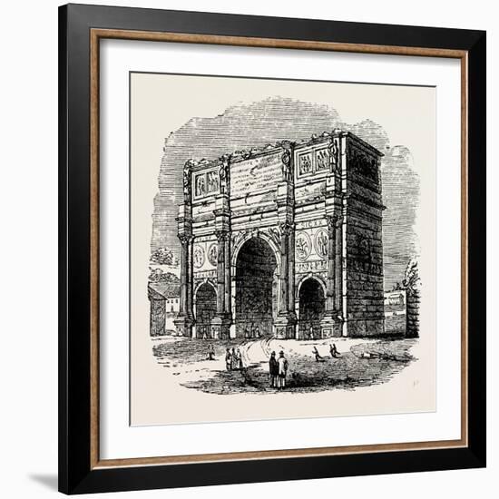 Arch of Constantine, Rome, Italy-null-Framed Giclee Print