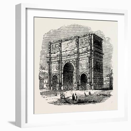 Arch of Constantine, Rome, Italy-null-Framed Giclee Print