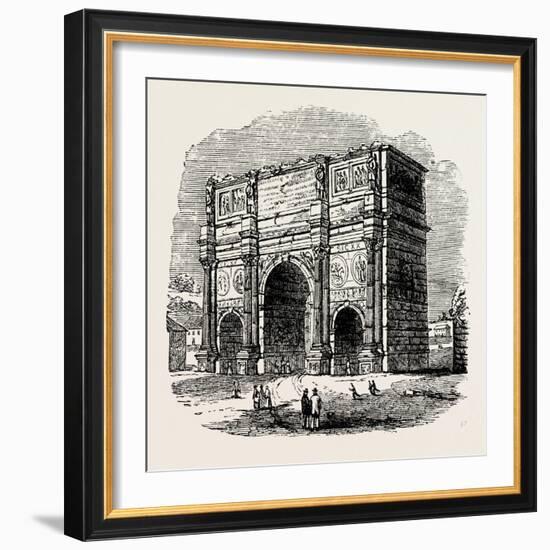 Arch of Constantine, Rome, Italy-null-Framed Giclee Print