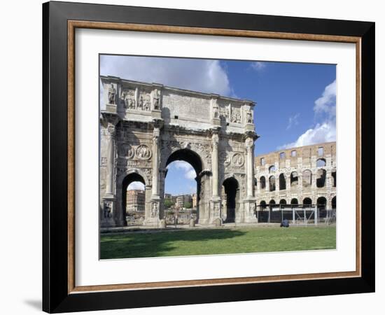 Arch of Constantine, Rome, Lazio, Italy-Adam Woolfitt-Framed Photographic Print