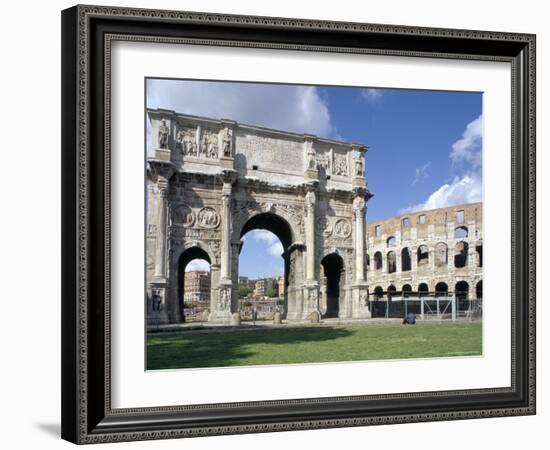 Arch of Constantine, Rome, Lazio, Italy-Adam Woolfitt-Framed Photographic Print