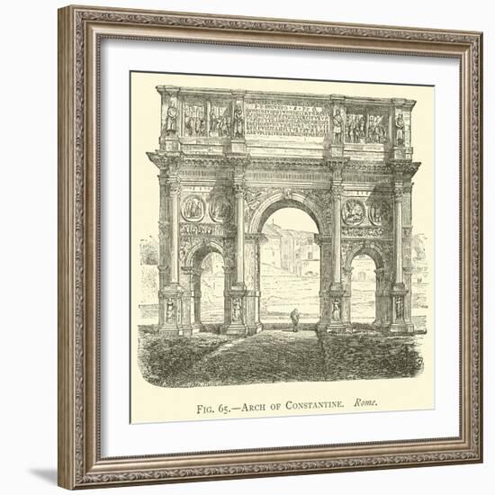 Arch of Constantine, Rome-null-Framed Giclee Print