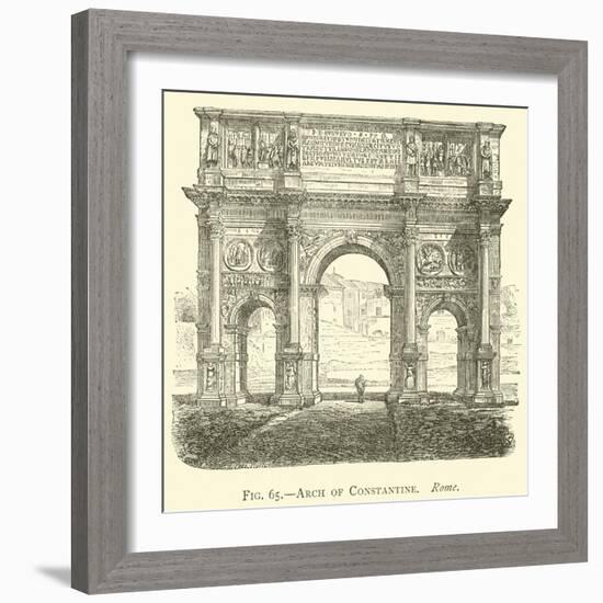 Arch of Constantine, Rome-null-Framed Giclee Print