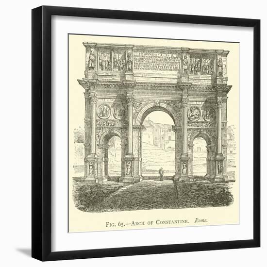 Arch of Constantine, Rome-null-Framed Giclee Print