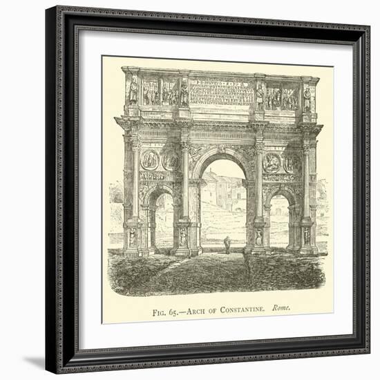 Arch of Constantine, Rome-null-Framed Giclee Print