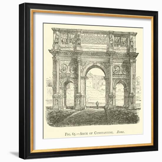 Arch of Constantine, Rome-null-Framed Giclee Print
