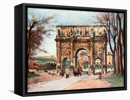 Arch of Constantine-Alberto Pisa-Framed Premier Image Canvas
