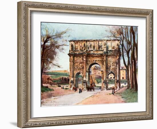 Arch of Constantine-Alberto Pisa-Framed Giclee Print