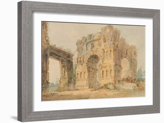 Arch of Janus, C.1798-99-Thomas Girtin-Framed Giclee Print