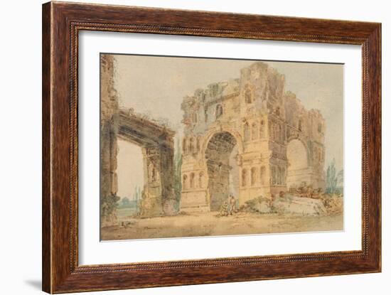 Arch of Janus, C.1798-99-Thomas Girtin-Framed Giclee Print