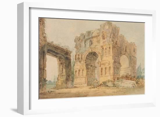 Arch of Janus, C.1798-99-Thomas Girtin-Framed Giclee Print