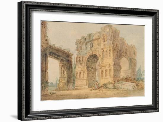 Arch of Janus, C.1798-99-Thomas Girtin-Framed Giclee Print