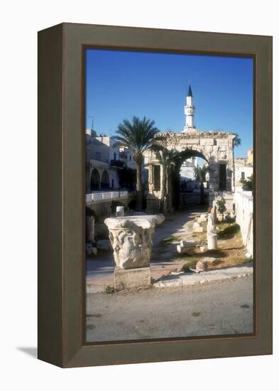 Arch of Marcus Aurelius, Tripoli, Libya, 163 Ad-Vivienne Sharp-Framed Premier Image Canvas