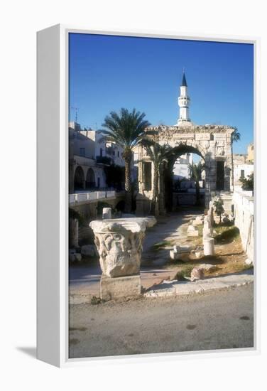 Arch of Marcus Aurelius, Tripoli, Libya, 163 Ad-Vivienne Sharp-Framed Premier Image Canvas