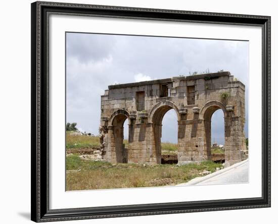 Arch of Modestus at the Lycian Site of Patara, Near Kalkan, Antalya Province, Anatolia, Turkey-null-Framed Photographic Print