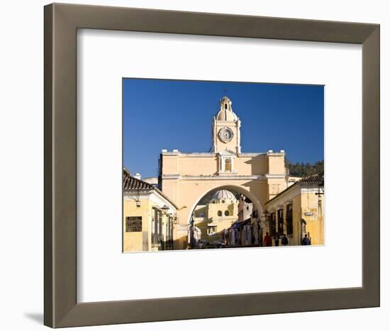 Arch of Santa Catalina, Antigua, UNESCO World Heritage Site, Guatemala, Central America-Ben Pipe-Framed Photographic Print