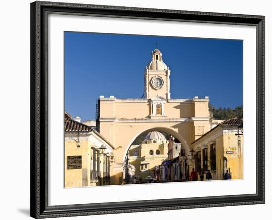 Arch of Santa Catalina, Antigua, UNESCO World Heritage Site, Guatemala, Central America-Ben Pipe-Framed Photographic Print