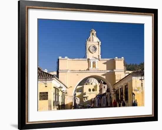 Arch of Santa Catalina, Antigua, UNESCO World Heritage Site, Guatemala, Central America-Ben Pipe-Framed Photographic Print