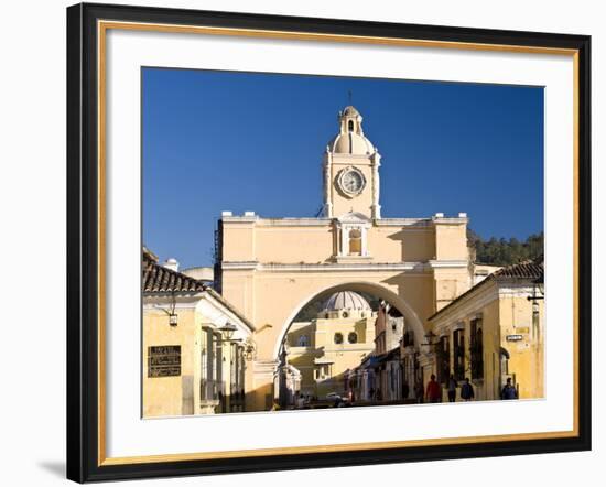 Arch of Santa Catalina, Antigua, UNESCO World Heritage Site, Guatemala, Central America-Ben Pipe-Framed Photographic Print