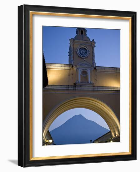 Arch of Santa Catalina, Antigua, UNESCO World Heritage Site, Guatemala, Central America-Ben Pipe-Framed Photographic Print