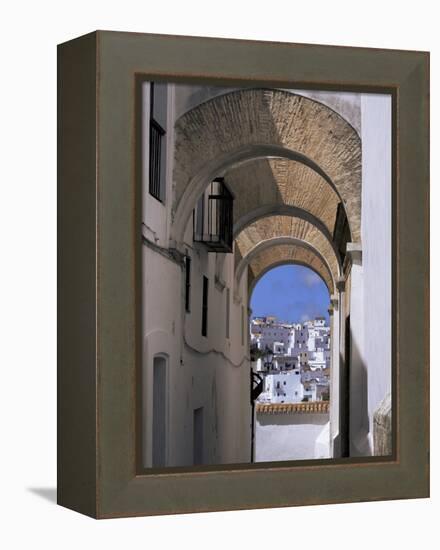 Arch of the Monjas, Vejer De La Frontera, Andalucia, Spain-Jean Brooks-Framed Premier Image Canvas