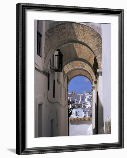 Arch of the Monjas, Vejer De La Frontera, Andalucia, Spain-Jean Brooks-Framed Photographic Print