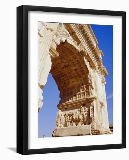 Arch of Titus, Forum, Rome, Lazio, Italy, Europe-Ken Gillham-Framed Photographic Print