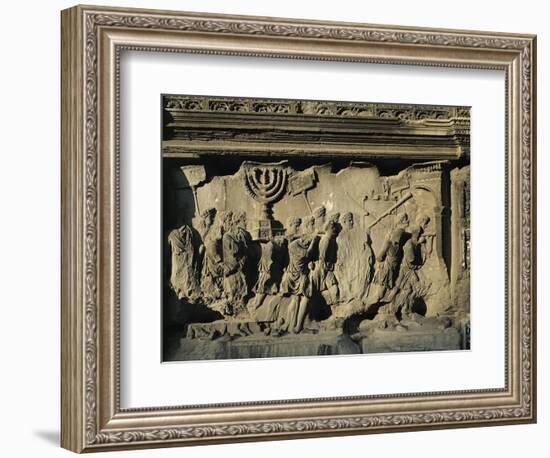 Arch of Titus on the Forum in Rome-null-Framed Giclee Print