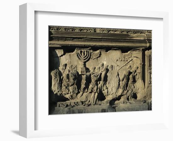 Arch of Titus on the Forum in Rome-null-Framed Giclee Print