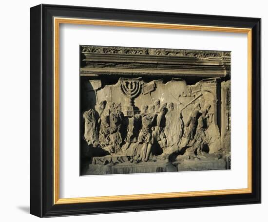 Arch of Titus on the Forum in Rome-null-Framed Giclee Print