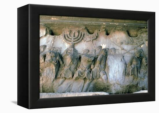 Arch of Titus, Rome, Italy, 1st Century Ad-null-Framed Premier Image Canvas