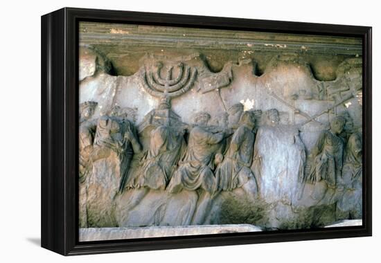 Arch of Titus, Rome, Italy, 1st Century Ad-null-Framed Premier Image Canvas