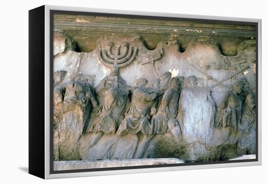 Arch of Titus, Rome, Italy, 1st Century Ad-null-Framed Premier Image Canvas