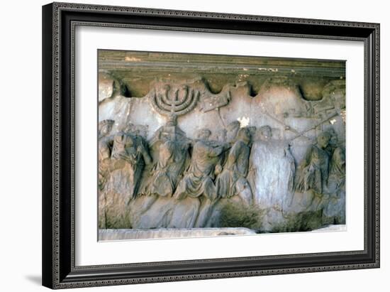 Arch of Titus, Rome, Italy, 1st Century Ad-null-Framed Photographic Print