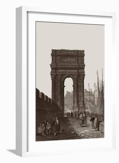 Arch of Trajan-Samuel Prout-Framed Giclee Print