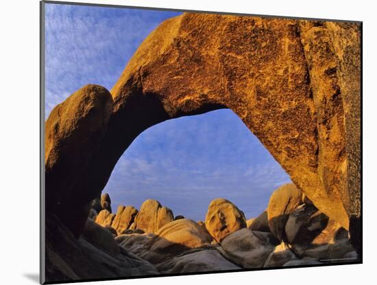 Arch Rock, Joshua Tree National Park, California, USA-Chuck Haney-Mounted Photographic Print