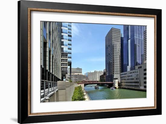 Arch Tour Boats-Larry Malvin-Framed Photographic Print