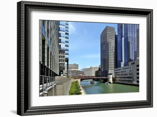 Arch Tour Boats-Larry Malvin-Framed Photographic Print