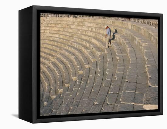 Archaeological Site, Jerash, Jordan, Middle East-Alison Wright-Framed Premier Image Canvas