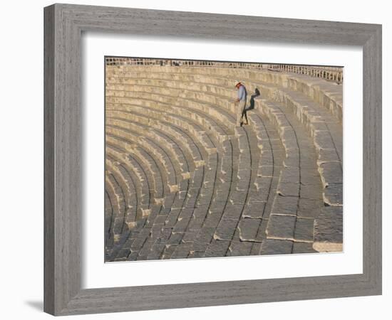 Archaeological Site, Jerash, Jordan, Middle East-Alison Wright-Framed Photographic Print