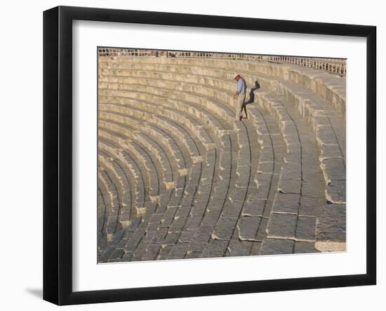 Archaeological Site, Jerash, Jordan, Middle East-Alison Wright-Framed Photographic Print