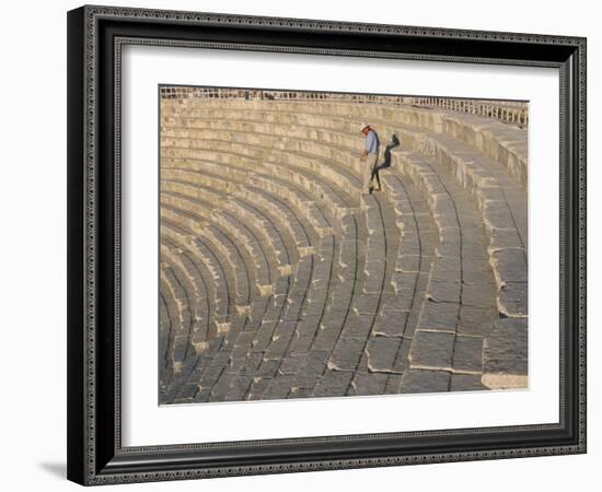 Archaeological Site, Jerash, Jordan, Middle East-Alison Wright-Framed Photographic Print